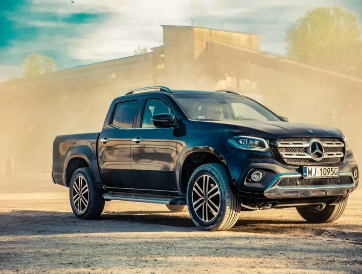 Mercedes X w akcji.